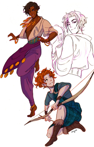 Illustration for article titled Artist perfectly captures genderswapped Disney princesses